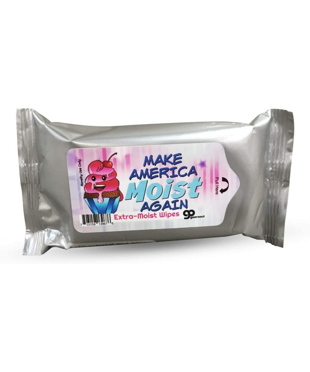 Make America Moist Again Wipes - Gag Gifts for Friends - Stocking Stuffers for Women - White Elephant Gift Ideas - Political ...