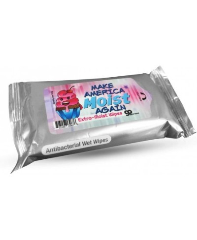 Make America Moist Again Wipes - Gag Gifts for Friends - Stocking Stuffers for Women - White Elephant Gift Ideas - Political ...