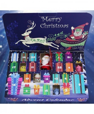 Advent Calendar 2022 for Kids Christmas Calendar Countdown Toys with 24PCS Various Cute Relief Stress Toys 3 Pinch to Bubble ...