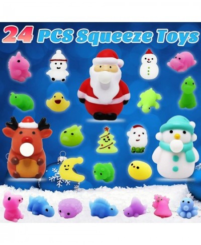 Advent Calendar 2022 for Kids Christmas Calendar Countdown Toys with 24PCS Various Cute Relief Stress Toys 3 Pinch to Bubble ...