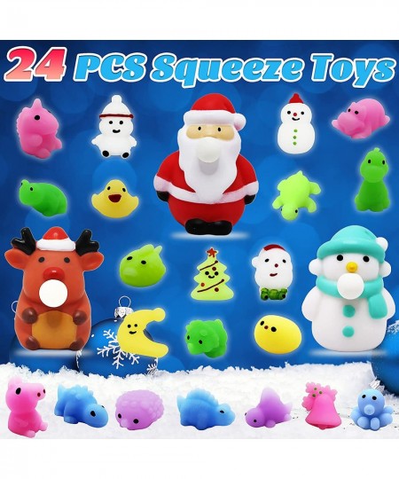 Advent Calendar 2022 for Kids Christmas Calendar Countdown Toys with 24PCS Various Cute Relief Stress Toys 3 Pinch to Bubble ...