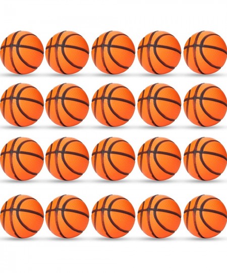 30 Pack Mini Basketball Stress Balls Mini Basketball Party Favor Mini Foam Sports Ball Squeeze Ball Anxiety Stress Relief for...