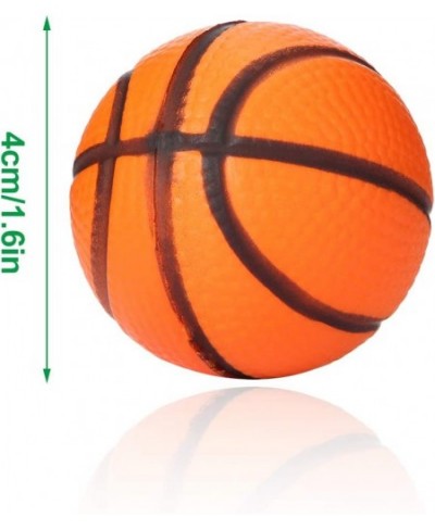 30 Pack Mini Basketball Stress Balls Mini Basketball Party Favor Mini Foam Sports Ball Squeeze Ball Anxiety Stress Relief for...