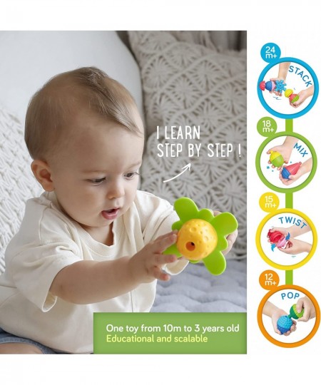 12 Piece Baby Pop Beads – Ages 10 Months to 3 Years - BL100 $21.64 - Early Development & Activity Toys