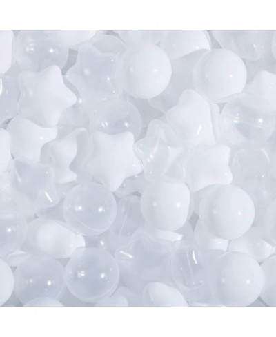 Ball Pit Balls - 100pcs - Crush Proof Plastic Children's Toy Balls White Ocean Balls for Birthday Parties Games Pool $46.95 -...