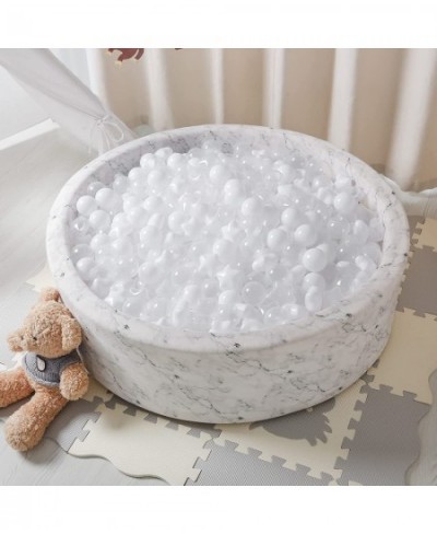 Ball Pit Balls - 100pcs - Crush Proof Plastic Children's Toy Balls White Ocean Balls for Birthday Parties Games Pool $46.95 -...