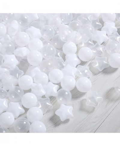 Ball Pit Balls - 100pcs - Crush Proof Plastic Children's Toy Balls White Ocean Balls for Birthday Parties Games Pool $46.95 -...