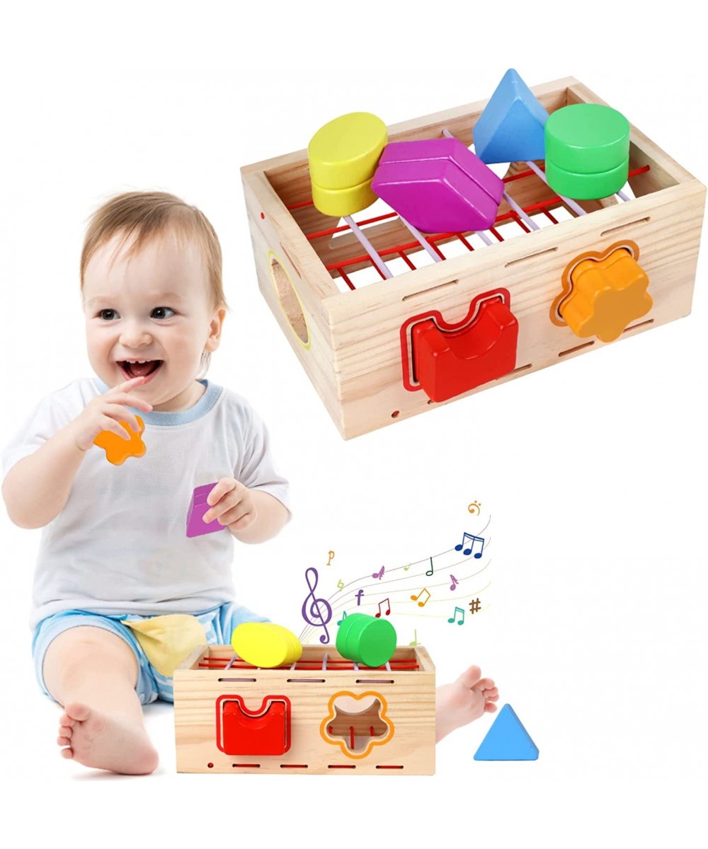 Wooden Montessori Toys for 1 Year Old Educational Learning Toys for Toddlers Wood Shape Sorter Toy 1 2 3 Year Old Children's ...