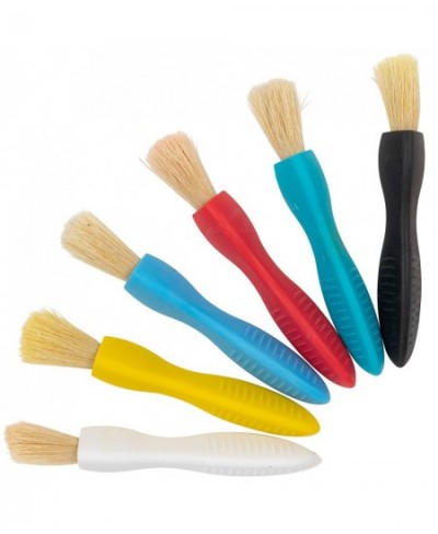 Triangle Grip Paint Brushes - Set of 6 - 18m+ - Easy to Grip Paint Brushes for 2 3 and 4 Year Olds - Encourage Writing Grip $...