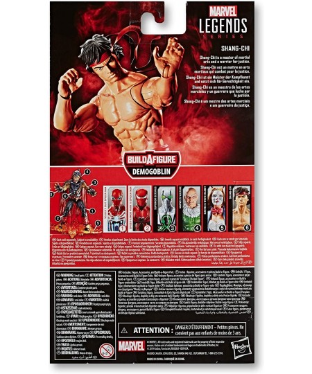 Hasbro Marvel Legends Series 6" Collectible Action Figure Shang Chi Toy with Build-A-Figurepiece & Accessories $81.33 - Actio...