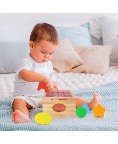 Wooden Montessori Toys for 1 Year Old Educational Learning Toys for Toddlers Wood Shape Sorter Toy 1 2 3 Year Old Children's ...