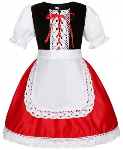 Little Red Riding Hood Costume Dress for Girls Kids Halloween Costumes Fairytale Storybook Character Cosplay $34.97 - Kids' C...