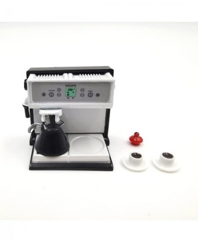 1:12 Dollhouse Miniature Coffee Machine Mini Simulation Coffee Maker Machine Dollhouse Furniture Kitchen Accessories for Chil...