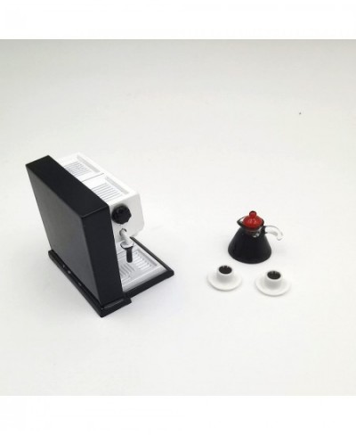 1:12 Dollhouse Miniature Coffee Machine Mini Simulation Coffee Maker Machine Dollhouse Furniture Kitchen Accessories for Chil...