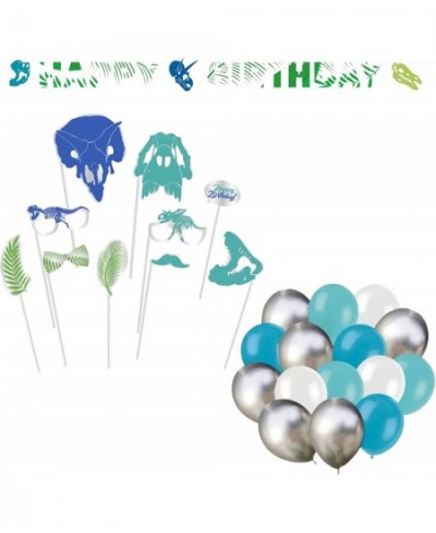 Serves 24 Ultimate Dinosaur dino Watercolor Party Supplies Includes Plates Napkins Table Covers Balloons Banner Swirls Photo ...