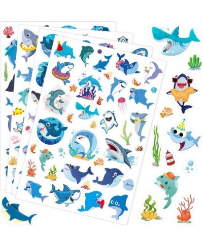 Cool Shark Stickers 755 Count Ocean Sea Animal Tropical Fish Shark Adhesive Decal Stickers for Boys Girls Birthday Invitation...