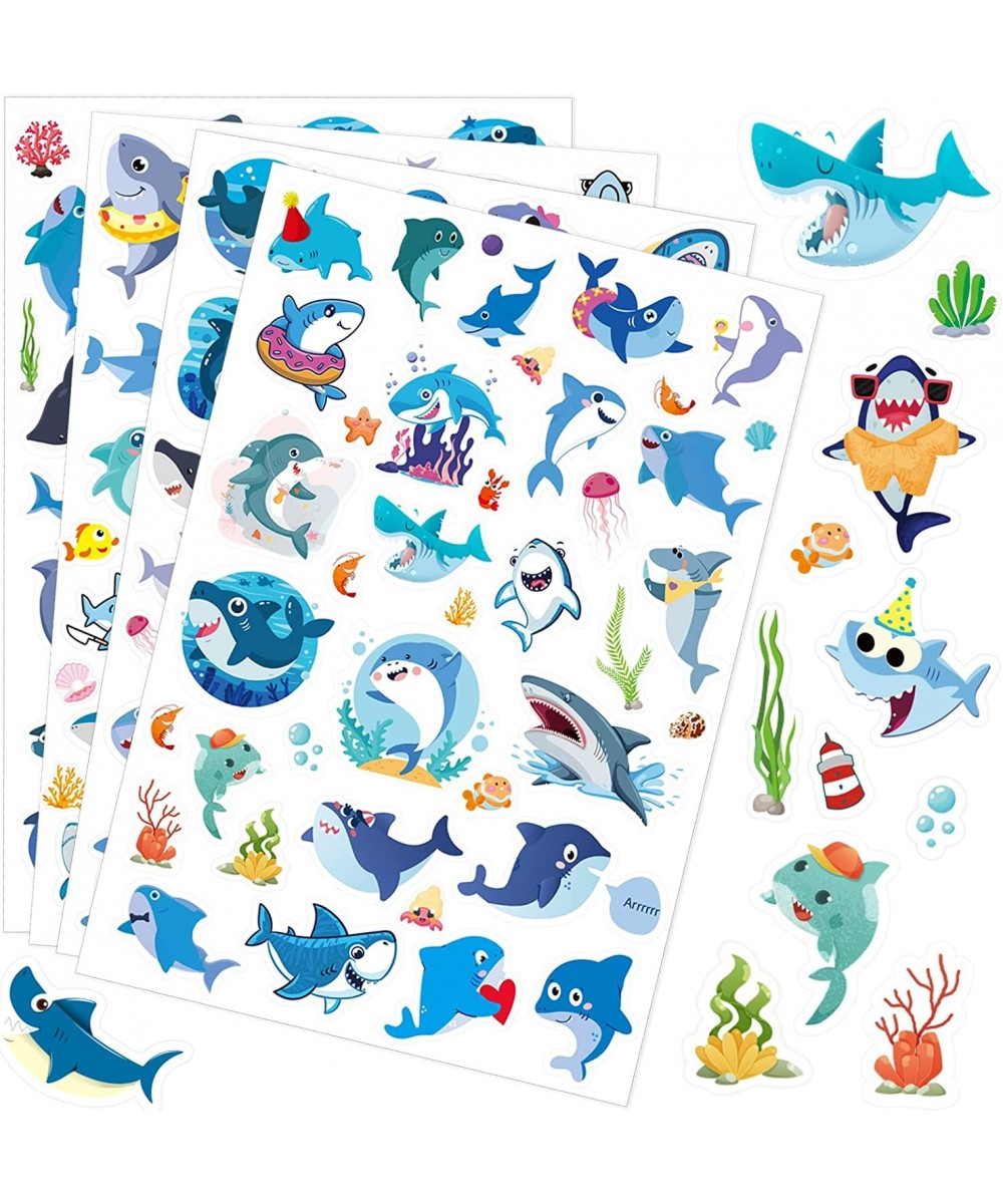 Cool Shark Stickers 755 Count Ocean Sea Animal Tropical Fish Shark Adhesive Decal Stickers for Boys Girls Birthday Invitation...