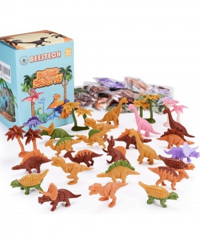 40 Pack DIY Dinosaur Toys Dinosaur Party Favors Goodie Bag Stuffers Pi?ata Fillers Teacher Treasure Box Classroom Prizes Dino...