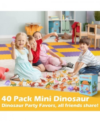 40 Pack DIY Dinosaur Toys Dinosaur Party Favors Goodie Bag Stuffers Pi?ata Fillers Teacher Treasure Box Classroom Prizes Dino...