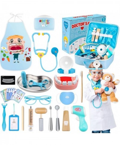 Doctor Kit for Kids Toddler Doctor Kit with Stethoscope Pretend Play Medical Toys Set Kids Doctor Kit with Teeth and Dental A...