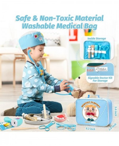 Doctor Kit for Kids Toddler Doctor Kit with Stethoscope Pretend Play Medical Toys Set Kids Doctor Kit with Teeth and Dental A...