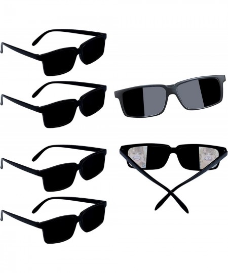 6 Pack Spy Glasses for Kids Spy Sunglasses with Rear View See Behind You Sunglasses Detective Gadgets Party Decoration Cospla...