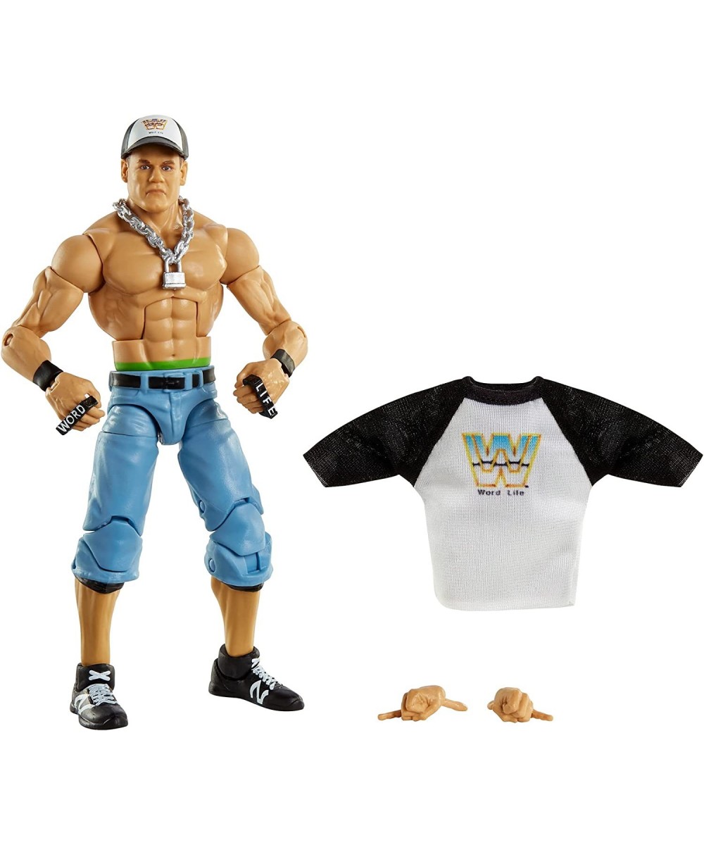 ​Top Picks Elite John Cena 6-inch Action Figure with Deluxe Articulation for Pose and Play Life-like Detail Authentic Ring Ge...