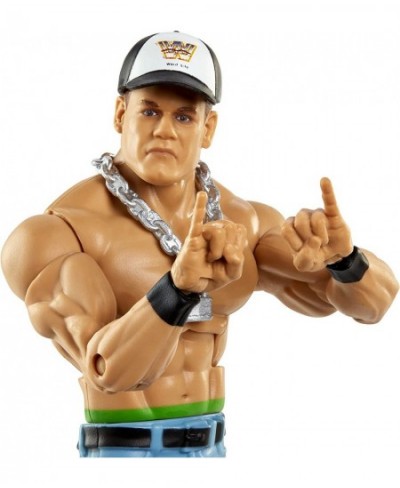 ​Top Picks Elite John Cena 6-inch Action Figure with Deluxe Articulation for Pose and Play Life-like Detail Authentic Ring Ge...