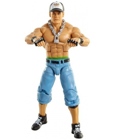 ​Top Picks Elite John Cena 6-inch Action Figure with Deluxe Articulation for Pose and Play Life-like Detail Authentic Ring Ge...