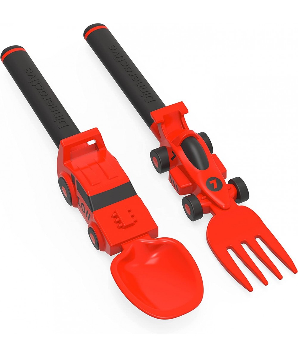 Utensil Set for Kids – Red Race Car Themed Fork and Spoon for Toddlers and Young Children – 2-Piece Set $25.37 - Toy Kitchen ...