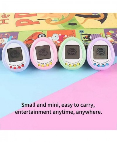 Mini Electronic Pet Machine Virtual Electronic Digital Pets Keychain Nostalgic Retro Handheld Game Console Toys for Kids Adul...