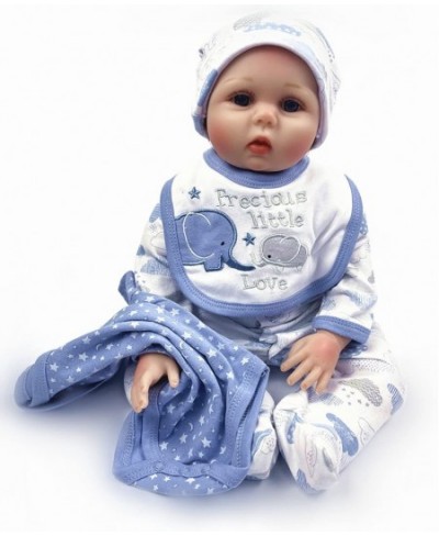 Reborn Dolls Baby Boy Clothes 5 Pcs Set Elephant Clothing 20-22 Inch Reborn Babies Doll Clothes Accessories $30.73 - Doll Acc...