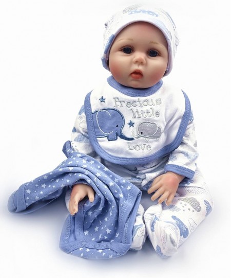 Reborn Dolls Baby Boy Clothes 5 Pcs Set Elephant Clothing 20-22 Inch Reborn Babies Doll Clothes Accessories $30.73 - Doll Acc...