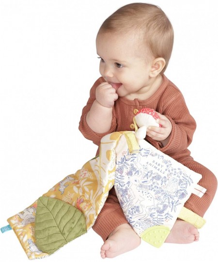 Deer One Soft Activity Crinkle Book & Fold Out Pat Mat for Baby and Toddler with Squeaker Discovery Mirror and Teether $29.54...