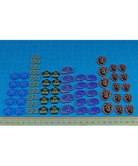 Cthulhu Elder Horror Game Token Set (60) $50.25 - Game Accessories