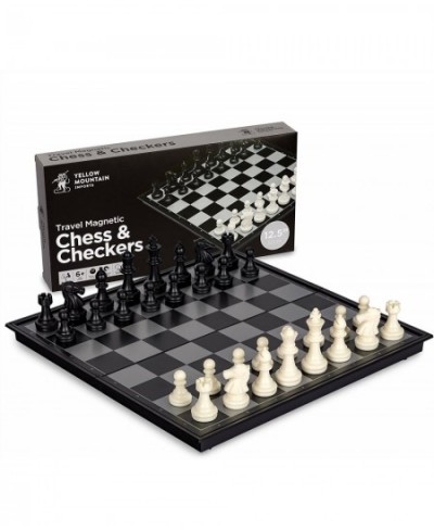 2 in 1 Travel Magnetic Chess and Checkers - 12.5 $30.87 - Travel Games