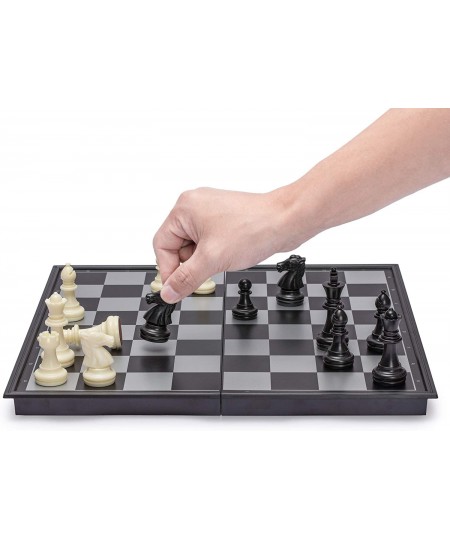 2 in 1 Travel Magnetic Chess and Checkers - 12.5 $30.87 - Travel Games