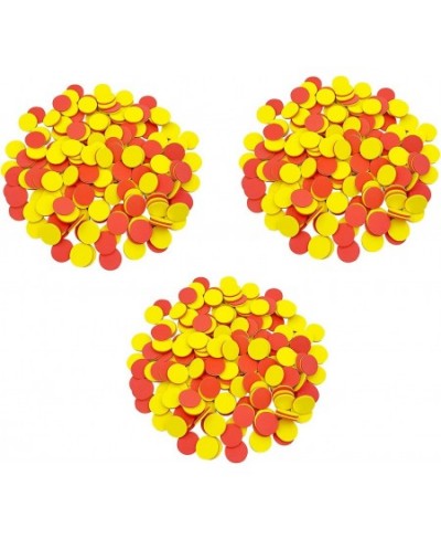 1 inch Two-Color Counters Red/Yellow Educational Counting Sorting Patterning Grouping & Math Bingo Chips 600 Pieces $34.88 - ...