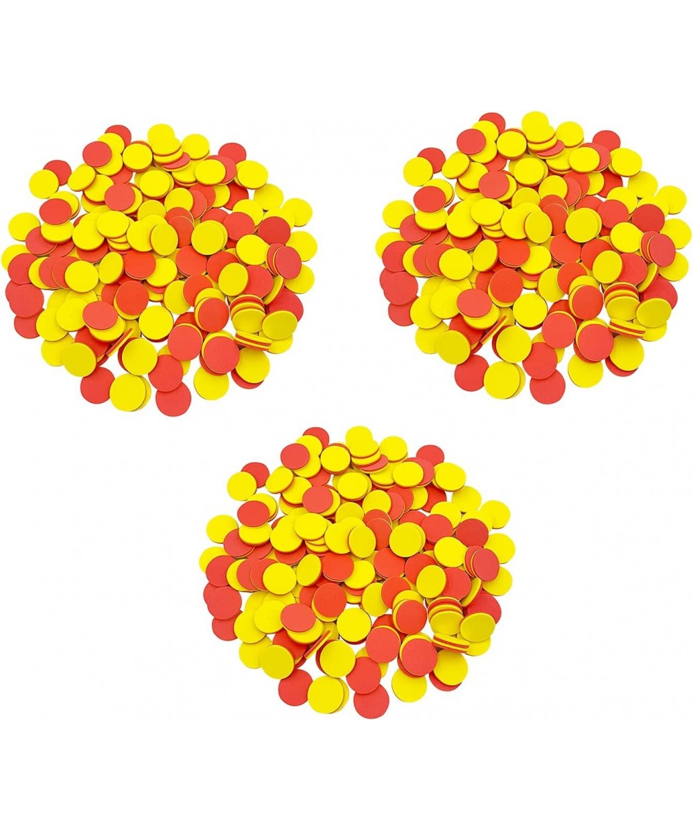 1 inch Two-Color Counters Red/Yellow Educational Counting Sorting Patterning Grouping & Math Bingo Chips 600 Pieces $34.88 - ...