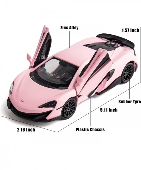 1:36 Diecasting Alloy Car Model McLaren 600LP Toy Car Pull Back Vehicles Toy Car for Toddlers Kids Boys Girls Gift Pink $24.8...