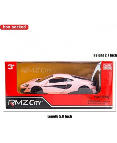 1:36 Diecasting Alloy Car Model McLaren 600LP Toy Car Pull Back Vehicles Toy Car for Toddlers Kids Boys Girls Gift Pink $24.8...