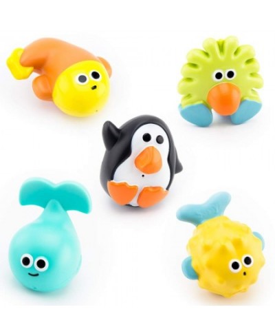 Bathtime Pals Squirt and Float Toys 9+ Months Set of 5 Sea Characters $15.30 - Bathtub Toys