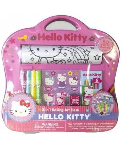 Hello Kitty 5-in-1 Rolling Art Desk $47.60 - Kids' Drawing & Writing Boards