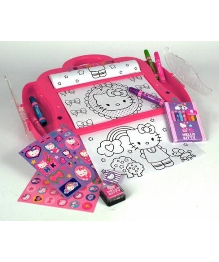 Hello Kitty 5-in-1 Rolling Art Desk $47.60 - Kids' Drawing & Writing Boards