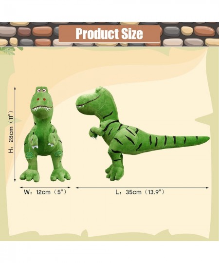 Green Small Plush Dinosaur Toy Plush Dinosaur Animal Stuffed Toy Tyrannosaurus Rex Dinosaur Toy for Girls Boys Birthday Gifts...