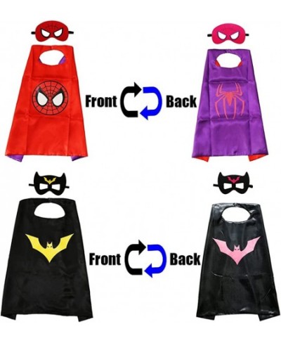 Superhero Capes and Masks for Kids Double Side Superhero Party Favors Super Hero Costumes Superhero Birthday Party Supplies f...