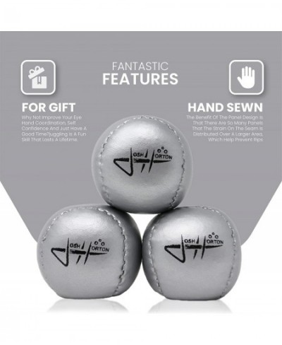 Josh Horton Beginner Juggling Balls - Synthetic Leather - Set of 3 $33.47 - Juggling Sets