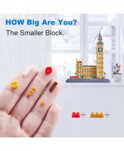 Architecture and Collection for Adults Big Ben Micro Blocks Set A Great Building Mini Bricks Kit Gifts for Kids（6473 pcs+） $7...