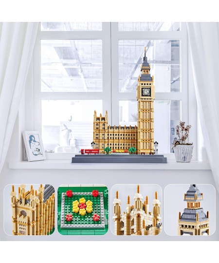 Architecture and Collection for Adults Big Ben Micro Blocks Set A Great Building Mini Bricks Kit Gifts for Kids（6473 pcs+） $7...