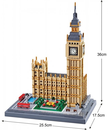 Architecture and Collection for Adults Big Ben Micro Blocks Set A Great Building Mini Bricks Kit Gifts for Kids（6473 pcs+） $7...